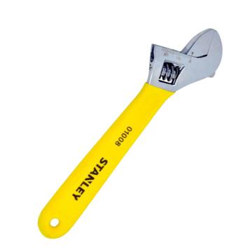 史丹利B系列沾塑柄活动扳手，10/250mm，STAD01010-23