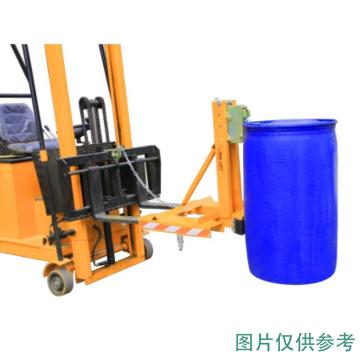 鹰力 叼扣式轻型单油桶单夹具，载重（Kg）：360，叉车专用属具，DG360A