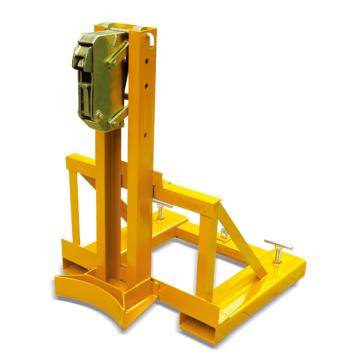 Raxwell 360Kg油桶搬运夹(夹扣式)，单桶(叉车专用) 高度可调，RMCM0003