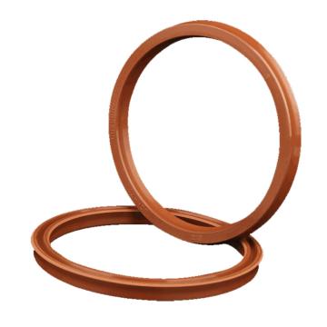 台湾KVK活塞杆用U型圈密封圈，IDU 290*306*18，耐高温耐腐蚀氟橡胶FKM