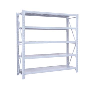 Raxwell 层板货架主架，5层，300kg，尺寸(长×宽×高mm)：2000×500×2000，灰白色，安装费另询