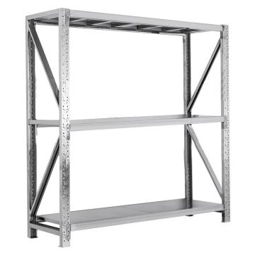 Raxwell 201不锈钢货架主架，三层，尺寸(长×宽×高mm)：2000*600*2000，300kg/层
