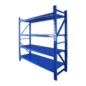 Raxwell 层板货架主架，4层，300kg，尺寸(长×宽×高mm)：1800×600×2000，蓝色，安装费另询