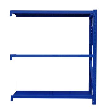 Raxwell 层板货架副架，3层，200kg，尺寸(长×宽×高mm)：1200×600×2000，蓝色，安装费另询