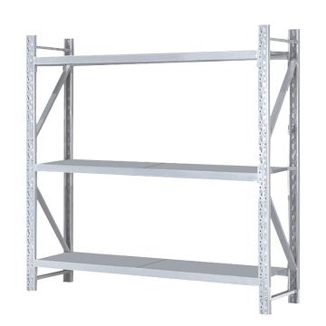 Raxwell 层板货架主架，3层，200kg，尺寸(长×宽×高mm)：1200×500×2000，灰白色，安装费另询