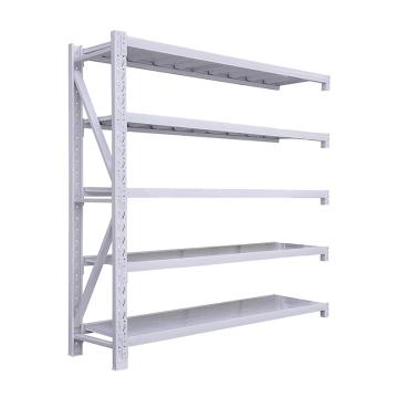 Raxwell 层板货架副架，5层，500kg，尺寸(长×宽×高mm)：1500×500×2000，灰白色，安装费另询