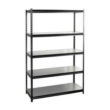 STORAGEMAID 黑色铆钉货架，尺寸(长*宽*高):1500*460*1830mm(5层，贴面板)，安装费另询