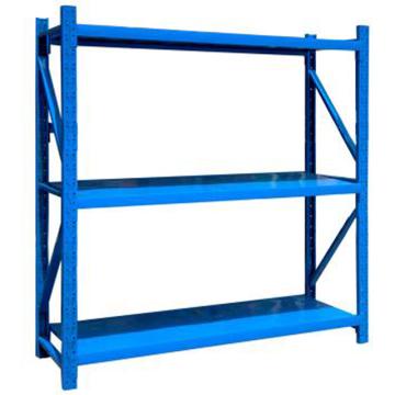 云洁中型货架主架，1500*600*1800（三层，200KG）蓝色，安装费请另询价