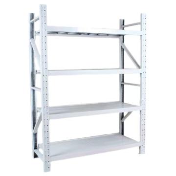 云洁 中型货架主架，4层，300kg，尺寸(长×宽×高mm)：1800×600×2000，白色，不含安装