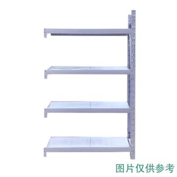 云洁 中型货架副架，3层，300kg，尺寸(长×宽×高mm)：2000×500×2000，白色，不含安装