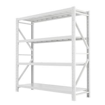 泰瑞恒安 层板货架，主架，四层，500kg，尺寸(长×宽×高mm)：2000×500×2000，灰白色，不含安装