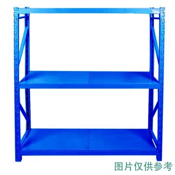 云洁 中型货架主架，3层，200kg，尺寸(长×宽×高mm)：1800×600×2000，蓝色，不含安装