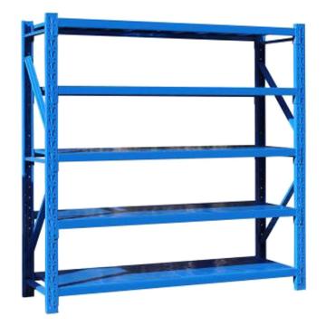 云洁中型货架主架，1500*500*2000（五层，500KG，）蓝色，安装费请另询价