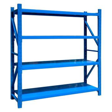 至腾 中型货架主架，尺寸(长*宽*高mm):1200*600*1800(四层搁板，300KG/层，蓝色)，安装费另询