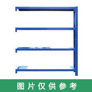 云洁 4层中型货架副架，尺寸：长1920*宽700*高2000mm，每层载重500kg，含安装
