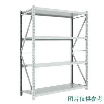 云洁 中型货架主架，尺寸(长×宽×高mm)：2000×800×2000，五层，250kg，灰白色，安装费请另询价