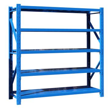 至腾 中型货架主架，尺寸(长*宽*高mm):2000*600*2000(五层搁板，200KG/层，蓝色)，安装费另询