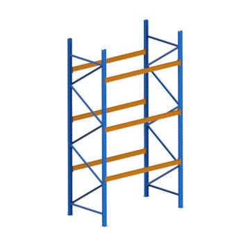 欧曼 横梁货架，主架，三层，L2300(内）*W1000*H3600，2.5T/层，HL231036Z25，不含安装