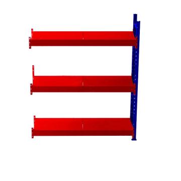 至腾 重型货架副架，尺寸(长*宽*高mm):1500*500*1500(三层搁板，1000KG/层，橘红色)，安装费另询