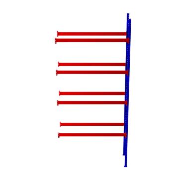 至腾 重型栈板式货架副架，外尺寸：2680*1000*7000mm，(四层横梁，2.5T/层)，安装费另询