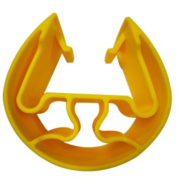 蓝巨人 货架防撞护角，黄色，BGH 120，3个叠加使用