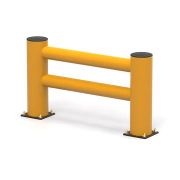 BLUE GIANT 货架防撞护栏，双立柱、双横杆，BGH 550-1000，不含安装