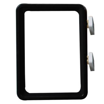 蓝巨人 A5磁性材料卡，外尺寸（mm):220*150，黑色