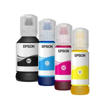 爱普生 009墨水，黑+彩，四支一套，适配L15158 L15168