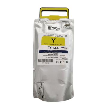 爱普生（EPSON）墨水袋，T9744Y原装大容量黄色 适用(WORKFORCE/PRO WF-C869R SERIES)