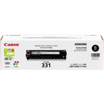 佳能（Canon）黑色硒鼓， 适用于（LBP7110Cw，LBP7100Cn，MF621cn 626cn）CRG-331BK 单位：个