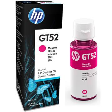 惠普（HP） 打印机墨水， 适用惠普加墨式墨仓打印机GT5810 GT5820 M0H55AA GT-52红色 单位：个