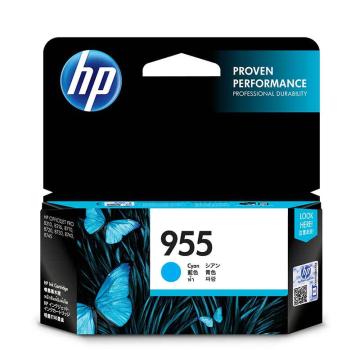 惠普（HP） 原装青色墨盒，L0S51AA 955 （适用HP 8210 8710 8720 8730） 单位：个