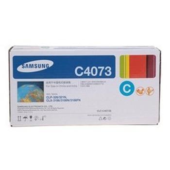 三星 硒鼓， CLT-C4073S 青色 适用于CLP-328 326 321N CLX-3186/3185系列 单位：个