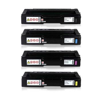 理光 高容墨粉盒，SP C252HC型 适用C252DN/C252SF黑红青黄四色一套 单位：套