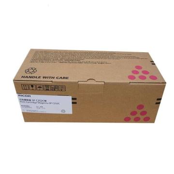 理光 红色标准墨粉盒，SP C252C型（407563） 适用C252DN/C252SF 打印4000页 单位：个