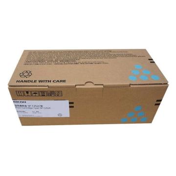 理光 蓝色标准墨粉盒，SP C252C型（407562） 适用C252DN/C252SF 打印4000页 单位：个