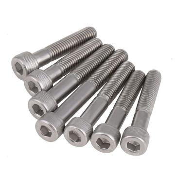 东明 DIN912半牙内六角圆柱头螺钉，M6-1.0×45，不锈钢304，强度A2-70，100个/包