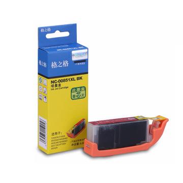 格之格 墨盒，NC-00851XLBK 适用Canon PIXMA MG5480/5680/6380/IX6680/7180;MX928;iP7280