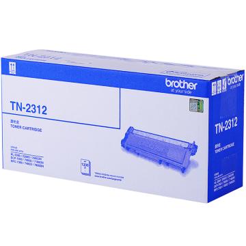 兄弟（brother） 黑色墨粉， 1200页 （适用兄弟7380/7480/7880）TN-2312单位：盒