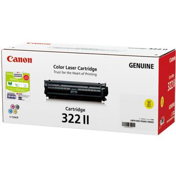 佳能 硒鼓，CRG-322II Y黄色高容（适用LBP-9100Cdn、15000页） 单位：个