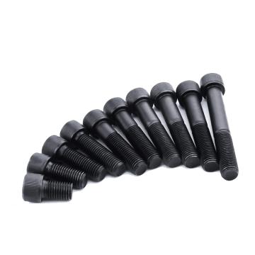 鹏驰五金 8.8级DIN912内六角圆柱头螺钉，M4-0.7X45，半牙，发黑，500个/盒