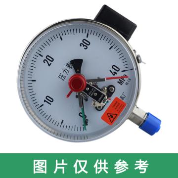 万达 电接点压力表，YJTFXC-150，304不锈钢，径向不带边，Φ150，0~1.0MPa，G1/2，1.6级，24V