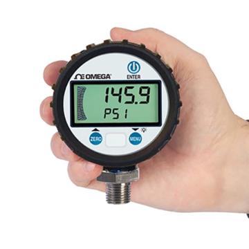 OMEGA C5通用数字压力表，DPG8001-1K，±0.25%满量程精度 2节AA电池供电