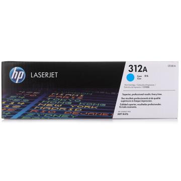 惠普（HP） 青色硒鼓，CF381A 312A（适用HP Color LaserJet MFP M476） 单位：个