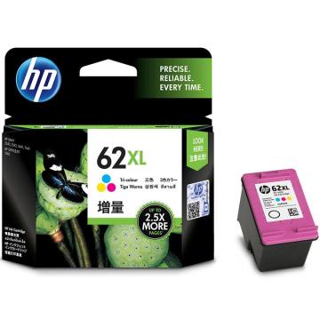 惠普（HP） 原装62 62XL墨盒，C2P07AA 适用于HP OfficeJet 200移动打印机 62XL彩色单位：个