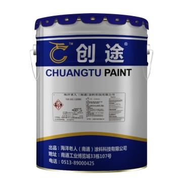 创途 环氧防腐面漆，国标Y08深黄，20kg主漆+4kg固化剂/组