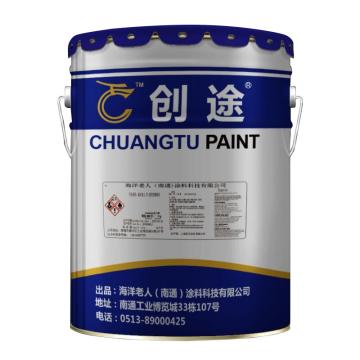 创途 经济型醇酸调和漆，GY02，纺绿，15kg/桶