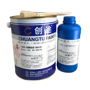 创途 单组份丙烯酸面漆，国标G06橄榄绿，3.5kg/桶+0.5kg稀释剂/组/3组/箱