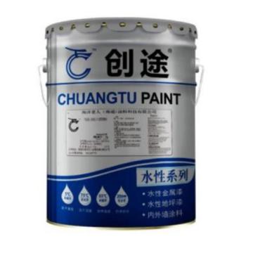 创途 水性丙烯酸道路划线漆，黄色，20kg/桶