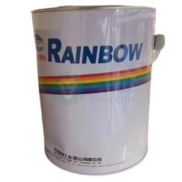 虹牌 油漆 白色 4kg/桶